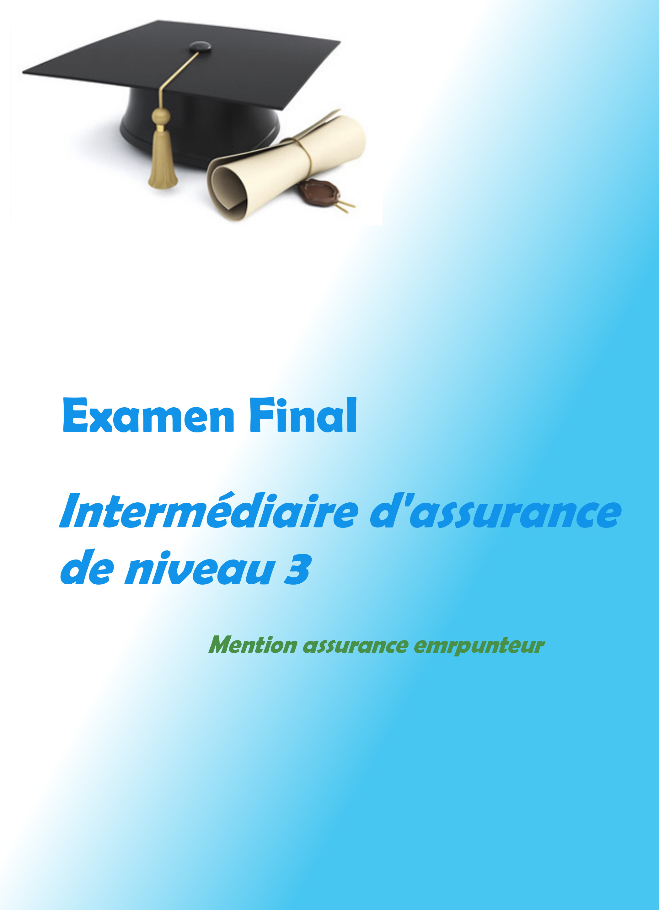 formation ias 3 examen final