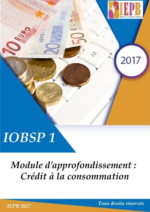 IOBSP 1 module d'approfondissement : Consommation.
