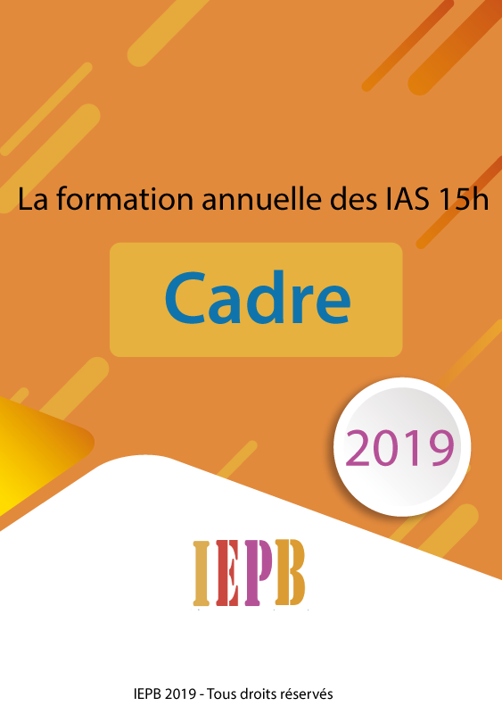 formation IAS 15 Heures - Cadre