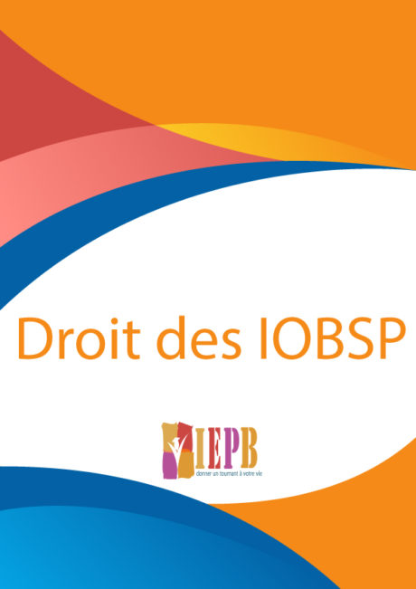 Formation IOBSP de 7h - droit des IOBSP