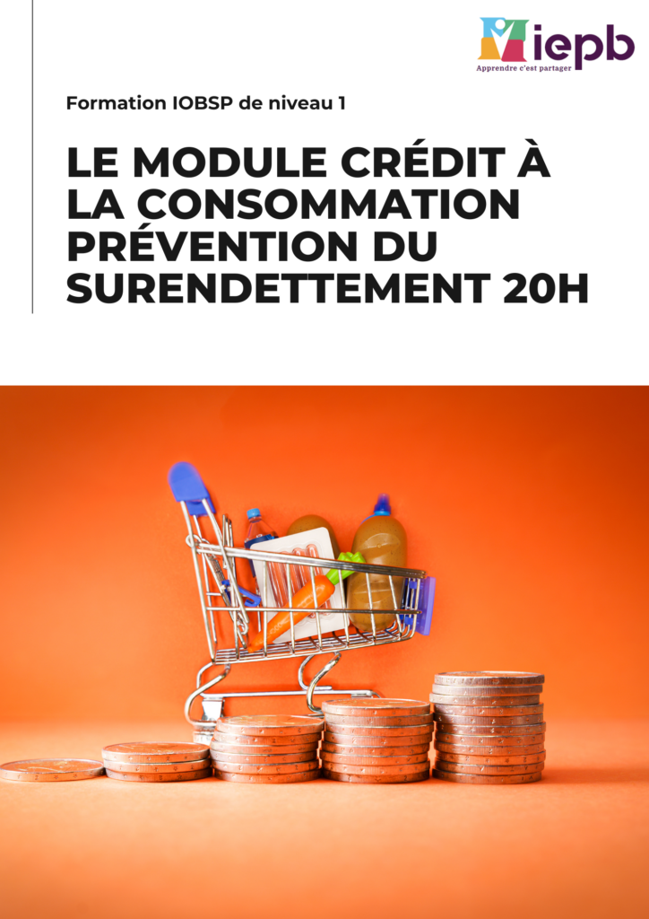 Le module crédit à la consommation prévention du surendettement 20h