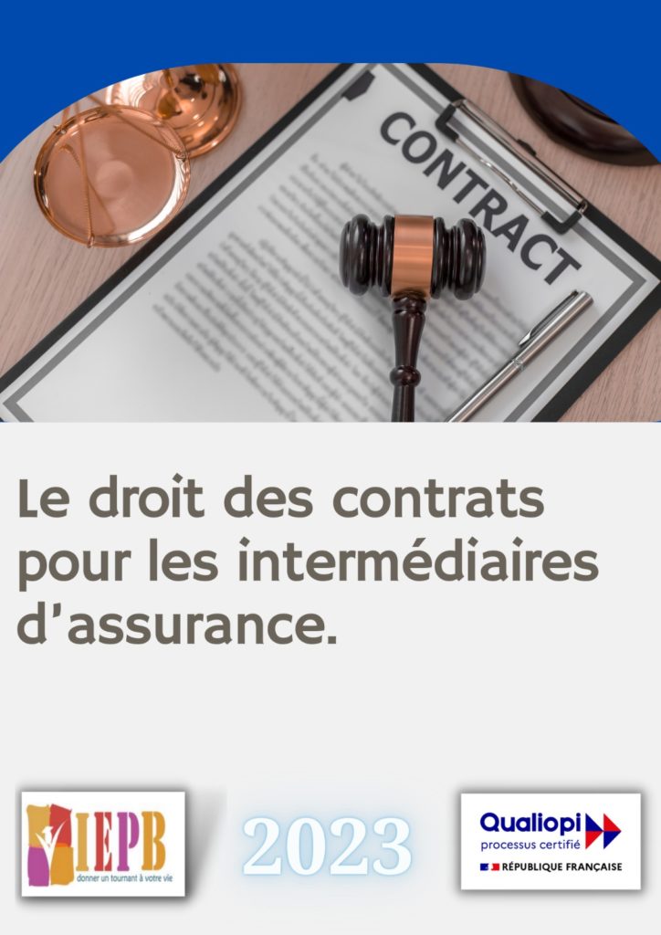 Le droit des contrats pour les intermédiaires d’assurance 2023