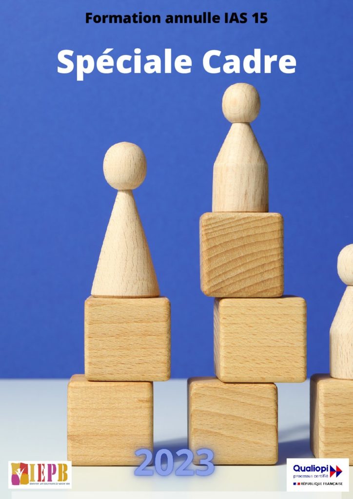 formation IAS 15 Heures - Cadre - 2023