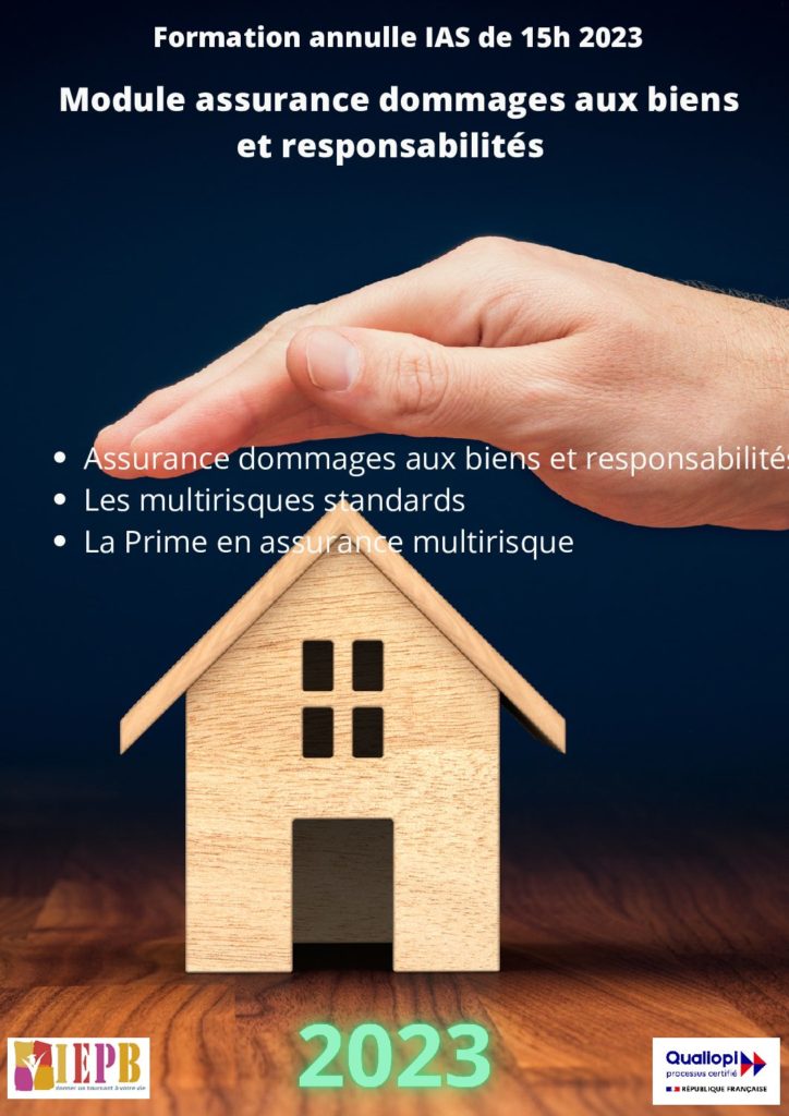 Module assurance dommages aux biens et responsabilités IAS 15H - 2023