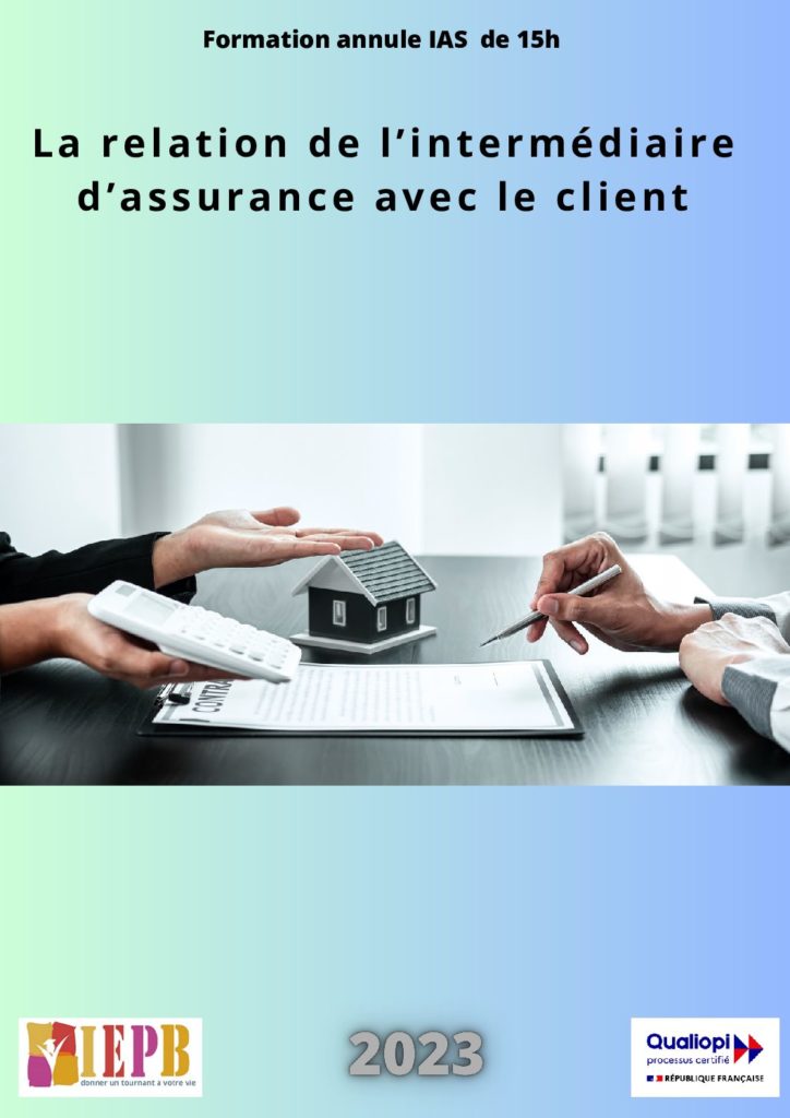 La relation de l’intermédiaire d’assurance avec le client-2023