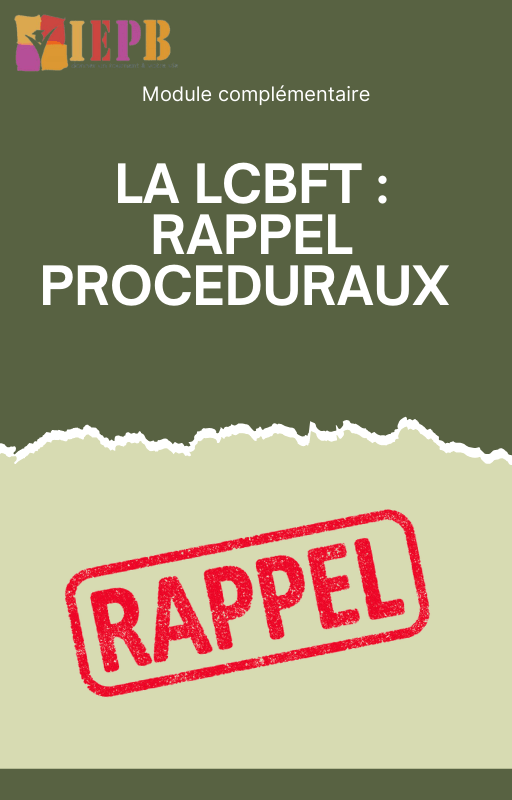 La LCBFT - rappels procéduraux