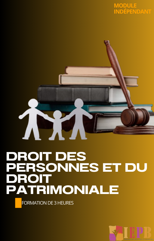 Droit des personnes et droit patrimoniale