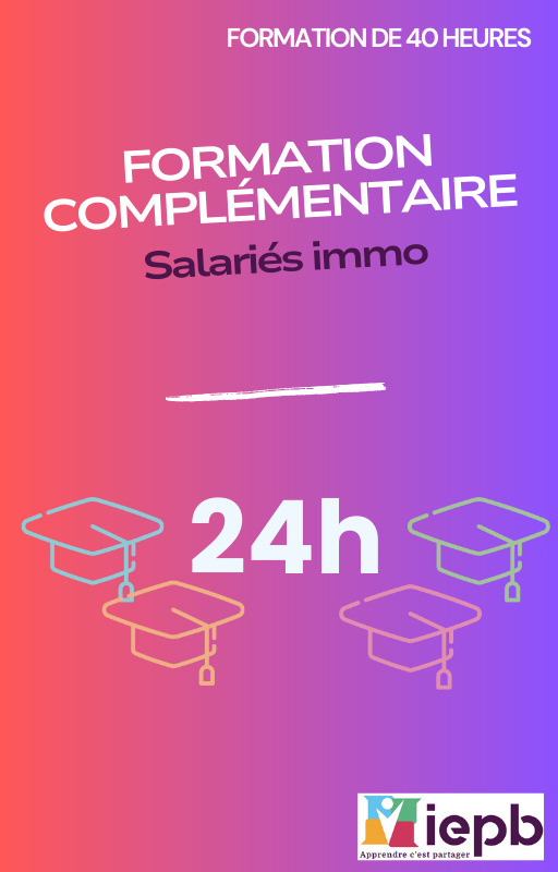 Formation complémentaire IOBSP salarié en crédit immobilier – Validation de l’expérience professionnelle (24h)