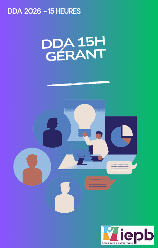 Formation DDA 2026 - 15 Heures pour Gérants