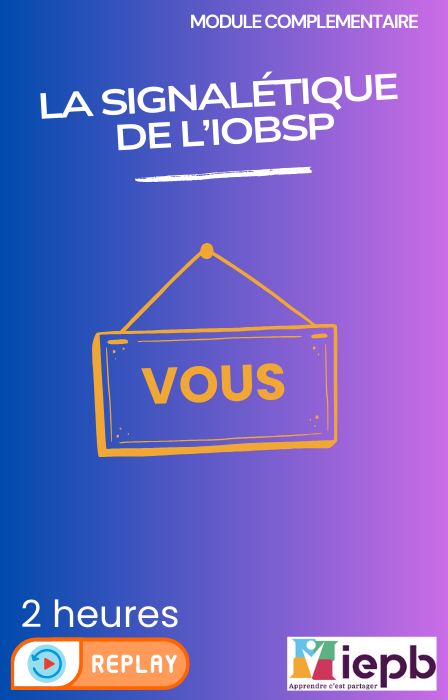 Maîtriser les mentions obligatoires sur tous les support de l'IOBSP