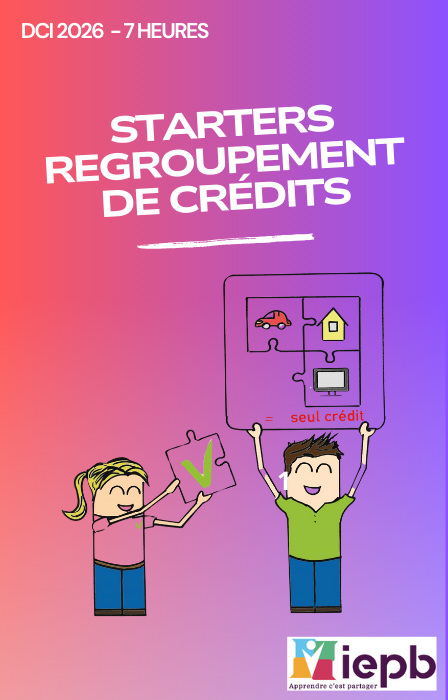 Initiation au regroupement de crédits : environnement et pratique.