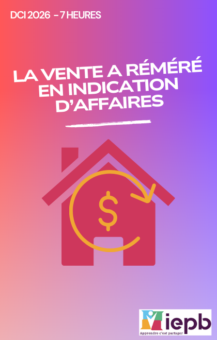 apprendre la technique du réméré pour pouvoir devenir indicateur d'affaires