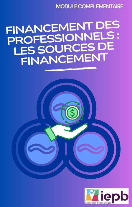 Les principales sources de financement pour les professionnels : internes, externes et spécifiques à l’activité.