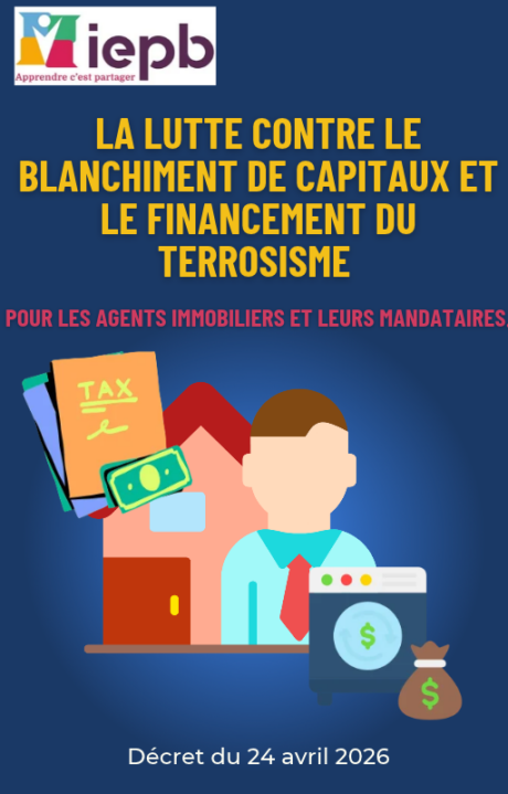 Cours sur le blanchiment d'argent pour agent immobilier