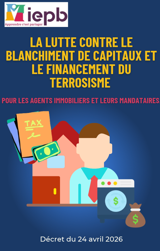 Cours sur le blanchiment d'argent pour agent immobilier